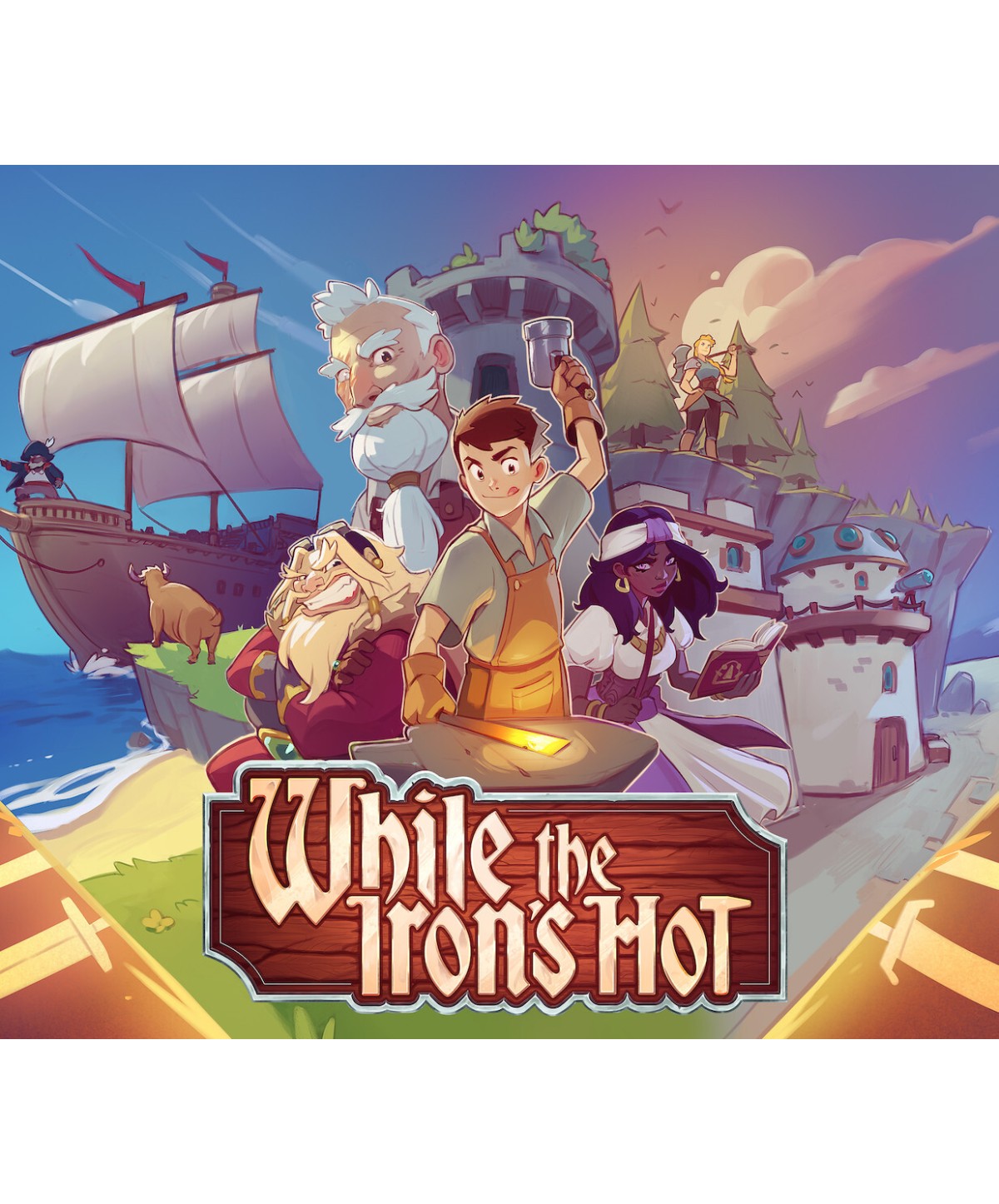While the Iron s Hot Steam Key GLOBAL